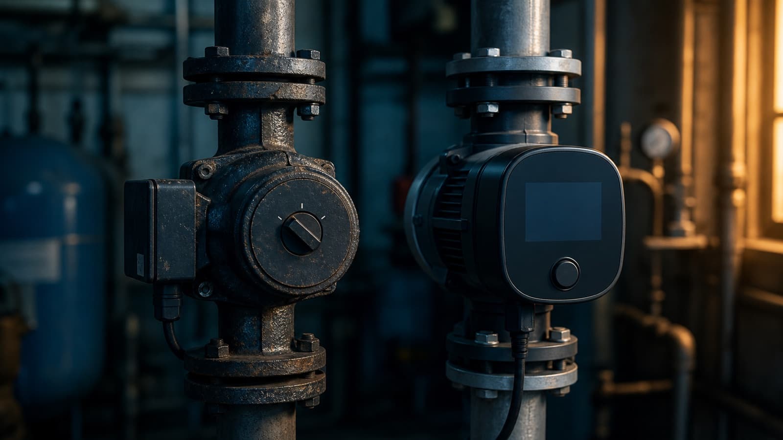 Elektronik Sirkülasyon Pompası mı Klasik Pompa mı? EEI, ErP ve Geri Ödeme Hesabı — Vekron Mekanik teknik rehber kapak görseli