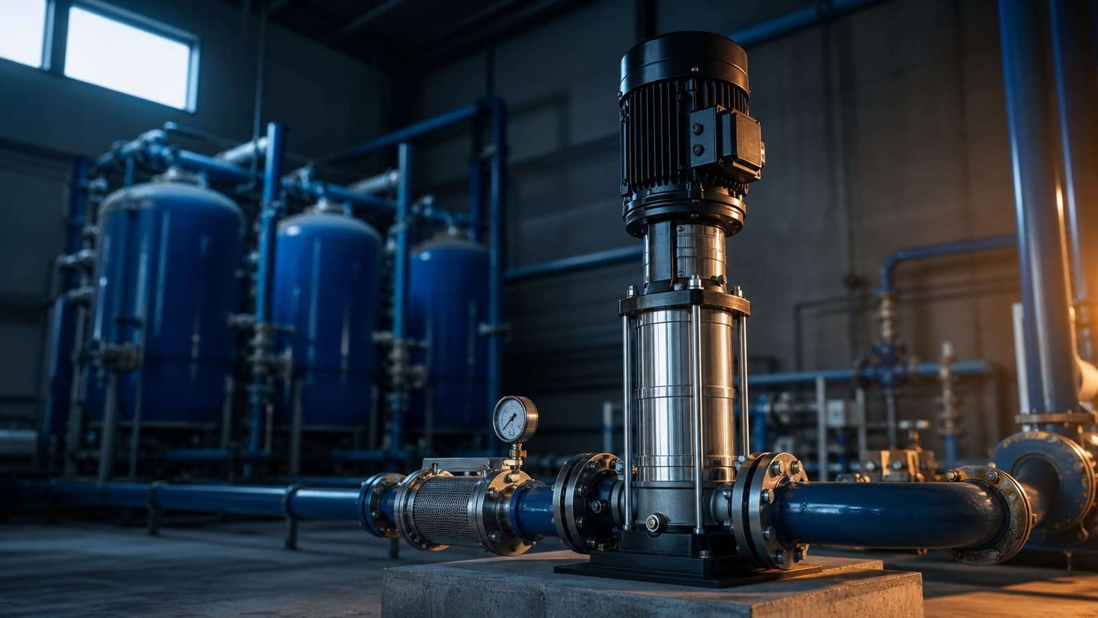 Grundfos CR Dikey Milli Pompa Nedir? CR Serisi Seçim Rehberi — Vekron Mekanik teknik rehber kapak görseli