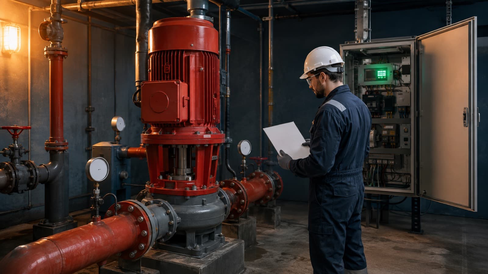 Yangın Hidroforu Periyodik Testi ve Bakımı Nasıl Yapılır? — kapak görseli